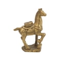 thumbnail image 5 of Adornos de caballo de cobre, estatua artesanal Retro duradera exquisita para decoración de oficina y sala de estar, 5 of 5