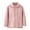 Pink, variant on Annhoo Boys Girls Warm Fleece Jacket Kids Long Sleeve Zipper up Outwear Winter Comfy Windproof Collared Coats