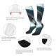 thumbnail image 3 of Fotbe Surfing Shark Calcetas Divertidas Estampadas para Hombre y Mujer, Calcetas de Algodón hasta la Rodilla para Caminar, Correr, Enfermería y Embarazo, 3 of 6