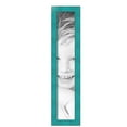 thumbnail image 2 of ArtToFrames 5" x 28" Turquoise Picture Frame, 5x28 inch Blue Wood Poster Frame (WOM-4588), 5 Pack, 2 of 7