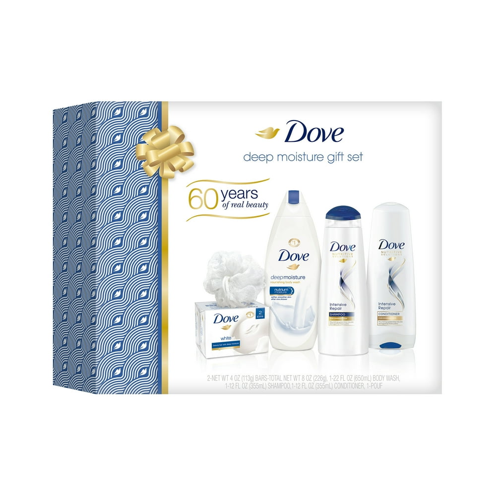Dove Deep Moisture Holiday Gift Set, 54 oz