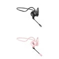 thumbnail image 1 of Auriculares de conducción ósea con 5,0 de oreja abierta, 2 uds., resistente al sudor, micrófono desmontable, sonido , reducción de ruido,, 1 of 8