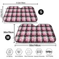 thumbnail image 3 of Haiem Heart Plaid Car Windshield Sun Shade - Blocks UV Rays Sun Visor Protector, Sunshade to Keep Your Vehicle Cool, Universal Fit SUV Van Sedan-, 3 of 7