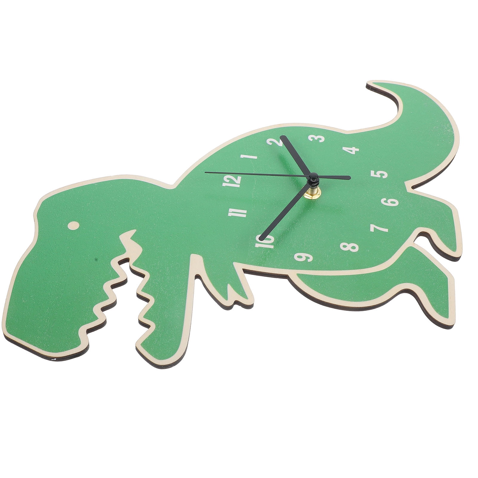 WHAMVOX Silent Dinosaur Wall Clock with Cartoon Design Decorative Table Clock for Home Bedroom