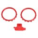 thumbnail image 2 of Decorative Accent Rings for Xbox Elite Series 2 Controller Matte Chrome Switch Buttons Replacement Parts Red, 2 of 5