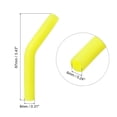 thumbnail image 2 of Puntas de silicona reutilizables Unique Bargains 12uds Amarillo, 2 of 7