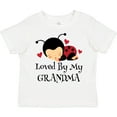 thumbnail image 3 of Inktastic Loved by Grandma Ladybug Boys or Girls Toddler T-Shirt, 3 of 5