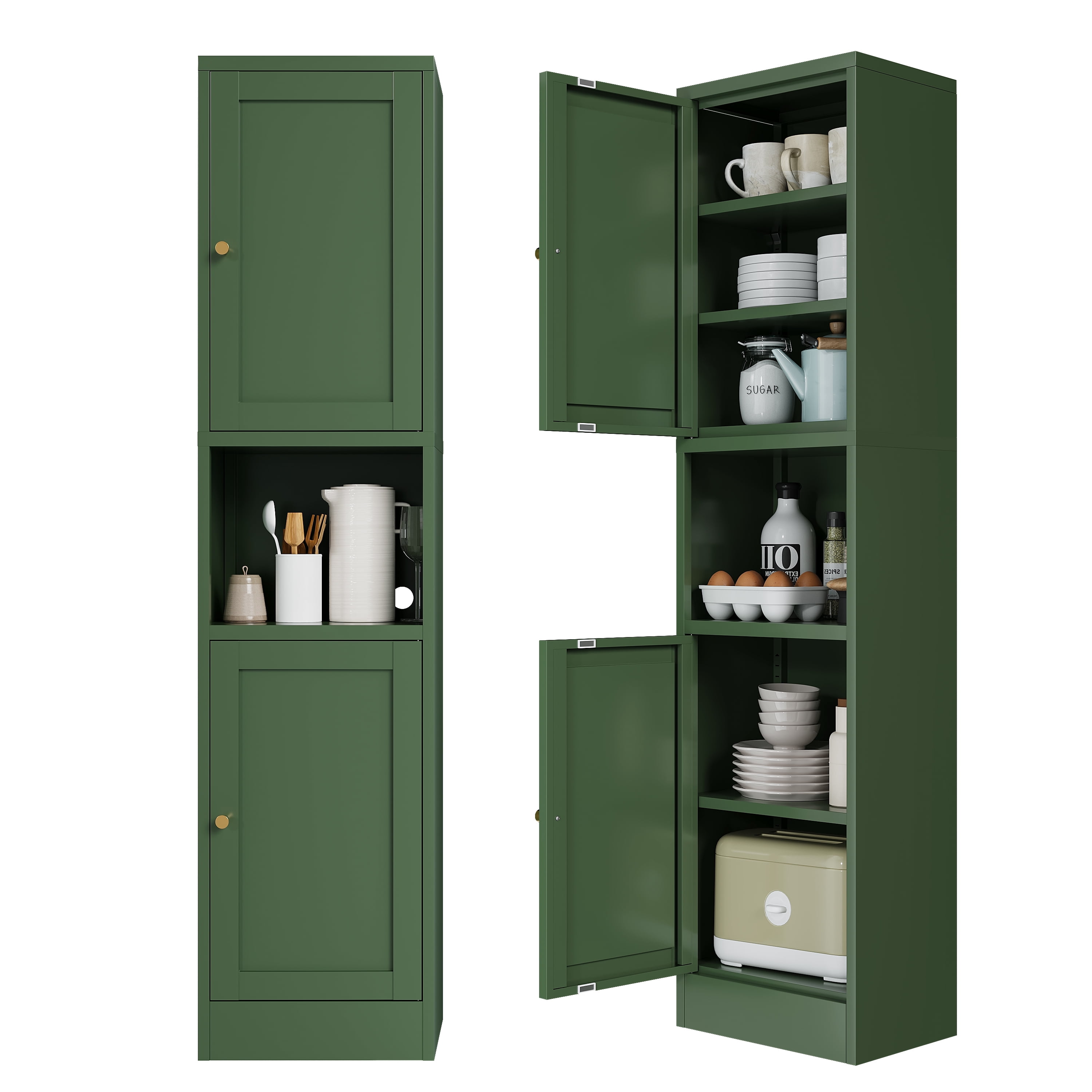 26 x 23.75 x 8 in. Tara Wall Cabinet - Vintage White - Walmart.com