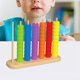 thumbnail image 1 of Anillos apilables y juegos de conteo. Juguete educativo temprano. Juego de mesa interactivo. Materiales de aprendizaje de matemáticas para niños de 2,, 1 of 8