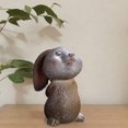 thumbnail image 6 of Color Changing Tea Pet, Bunny Statue, Kung Fu Tea Ornament, Rabbit Feng Shui Decoration Handcrafted Kung Fu Tea Set for Office Gift Tearoom Home Style D, 6 of 8