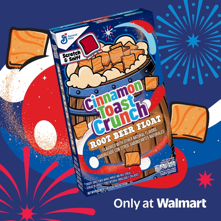 Cinnamon Toast Crunch Root Beer Float Cereal and Scented Box