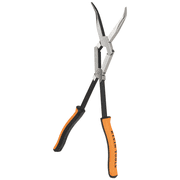 Klein Tools Pliers, Long Reach Needle Nose Pliers, Bent Nose, 13-Inch