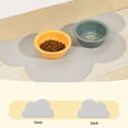 thumbnail image 4 of DQrwqpou Almohadilla para Cuenco Almohadilla Portátil para Alimentos para Accesorios Impermeables para (gris A), 4 of 9