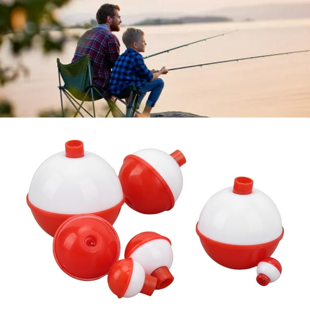 Youthink Push Button Fishing Bobber, 35pcs In 7 Sizes Multipurpose Plastic Fishing Float Bobber For Decorations