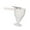 Beige, variante sur jifeng Distributeur d'Entonnoir pour Pâte Mélangeur de Pâte 8 mm pour Cuisson Dessert Gâteau Beige
