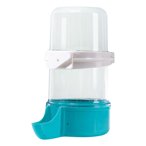 Anuirheih Automatic Bird Feeder Bird Waterer and Feeder Parakeet Hanging Food Dispenser Bird Cage Accessories for Birds(4.3×5.8×2.5inch)