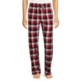 thumbnail image 2 of Hanes Men's and Big Men's 100% Cotton Flannel Pajama Pants, 2-Pack, 2 of 5