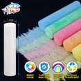 thumbnail image 2 of Tiza para acera con forma de pez pequeño, 240 unidades, lavable para niños de más de 3 años, 2 of 6