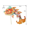 thumbnail image 5 of NIBOLOG DIY Goldfish Paper Lantern Kit Chinese New Year Handmade Lantern with Pole Fish Night Light DIY Lantern Kit for Mid-Autumn Festival, 5 of 8