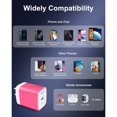 thumbnail image 4 of AILKIN USB C Wall Charger Block,20W PD C Type Wall Chargers Compatible for iPhone Charger Fast Charging Block Charger Plug Power Adapter USB C Brick Cube Box,Pink, 4 of 5