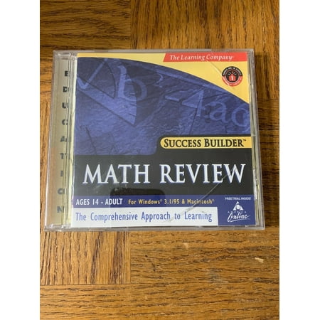 Success Builder Math Review PC Cd