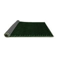 thumbnail image 2 of Ahgly Company Indoor Round Southwestern Emerald Green Country Area Rugs, 7' Round, 2 of 4