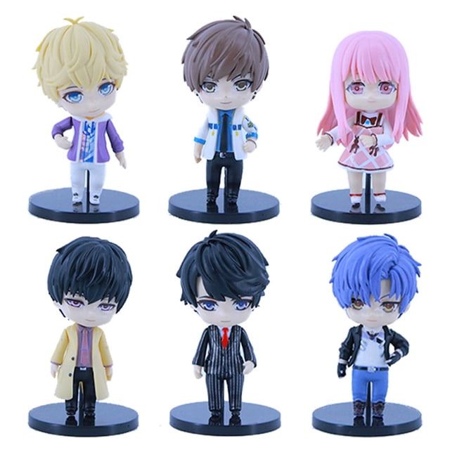 Figura de anime de la colección Love Producer, 6 unidades, 10 cm, PVC