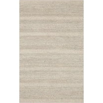 BoutiqueRugs Hanlontown Contemporary Area Rug - Ivory, Charcoal - 3' x 5'