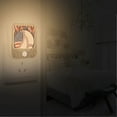 thumbnail image 2 of Yayeee LED Night Lights with Motion Detectors Auto Dusk to Dawn Light Sensors, 2 Pack, Baseball Pattern, 2 of 7