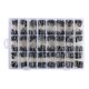 thumbnail image 1 of 500pcs Electrolytic Capacitors Assortment Kit 24 Values 0.1UF-1000UF Aluminum Capacitors Set with Plastic Case, 1 of 4