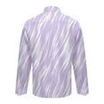 thumbnail image 5 of DDAPJ pyju Funky Hawaiian Shirt for Men Long Sleeve Printed Button Down Shirts Casual Aloha Beach Shirt Purple M, 5 of 6