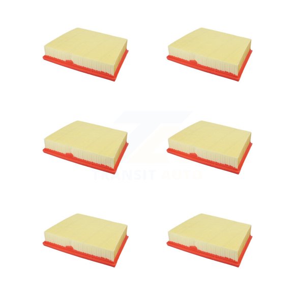 PUR Engine Air Filter (6 Pack) for Car Jaguar F-Pace Land Rover Range Velar XE XF 2.0L K57-102362