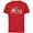 Red, variant on Disney Mickey & Pals Gingerbread Cookies and Christmas Tree - Short Sleeve Cotton T-Shirt for Adults - Customized-Black