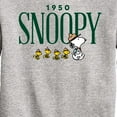 thumbnail image 3 of Peanuts - Snoopy 1950 Camping - Toddler & Youth Crewneck Fleece Sweatshirt, 3 of 6