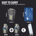 thumbnail image 4 of Multifunctional LED Flashlight for Outdoor Use High Rechargeable Portable Work Light with Adjustable and Extended Beam Distance for Emergency Situations, 4 of 4