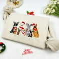 thumbnail image 3 of Christmas Dog Family Embroidered Sweatshirt, 3 of 4