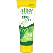Alba Botanica Cooling 98% Aloe Vera After Sun Gel, 8 oz