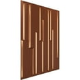 thumbnail image 2 of Ekena Millwork 19 5/8"W x 19 5/8"H Wigan EnduraWall Decorative 3D Wall Panel, Bright Coat Copper (12-Pack for 32.04 Sq. Ft.), 2 of 6