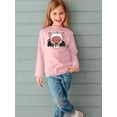 thumbnail image 2 of Cute Vampire Kitten W Candy Long Sleeve Toddler -Image by Shutterstock,  5 Toddler, 2 of 4