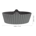 thumbnail image 3 of Tapis de Cuisson en Silicone Réutilisable pour Friteuse à Air Chaud, 3 of 7
