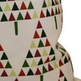 thumbnail image 3 of E by Design Jump For Joy Triangle Trees Geometric Print Outdoor Pillow, 3 of 3