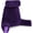 Purple, variant on Husband Pillow Medium Cover Only Black, Cozy Microfiber Bed Rest Pillow Cover with Arms - Array of Colors - Generous Side and Back Pockets - Perfect Fit for Your Favorite Comfy Reading Pillow