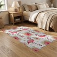 thumbnail image 2 of ODIKA Confetti Border Whimsical Wreath Repeating Botanical Motifs Motif Refined Non-Slip Low Profile for Guest Room, Lounge, Apartment, 2 of 7
