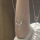 thumbnail image 4 of New Star Moon Zircon Tassel Necklace Women's Personality Fashion Collar Chain Daily Life Accessories Party Jewelry Birthday Gift-xl155--XL132-Prod XL132, 4 of 4