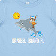 thumbnail image 4 of Inktastic Sanibel Island Florida Dolphin Boys or Girls Baby T-Shirt, 4 of 5