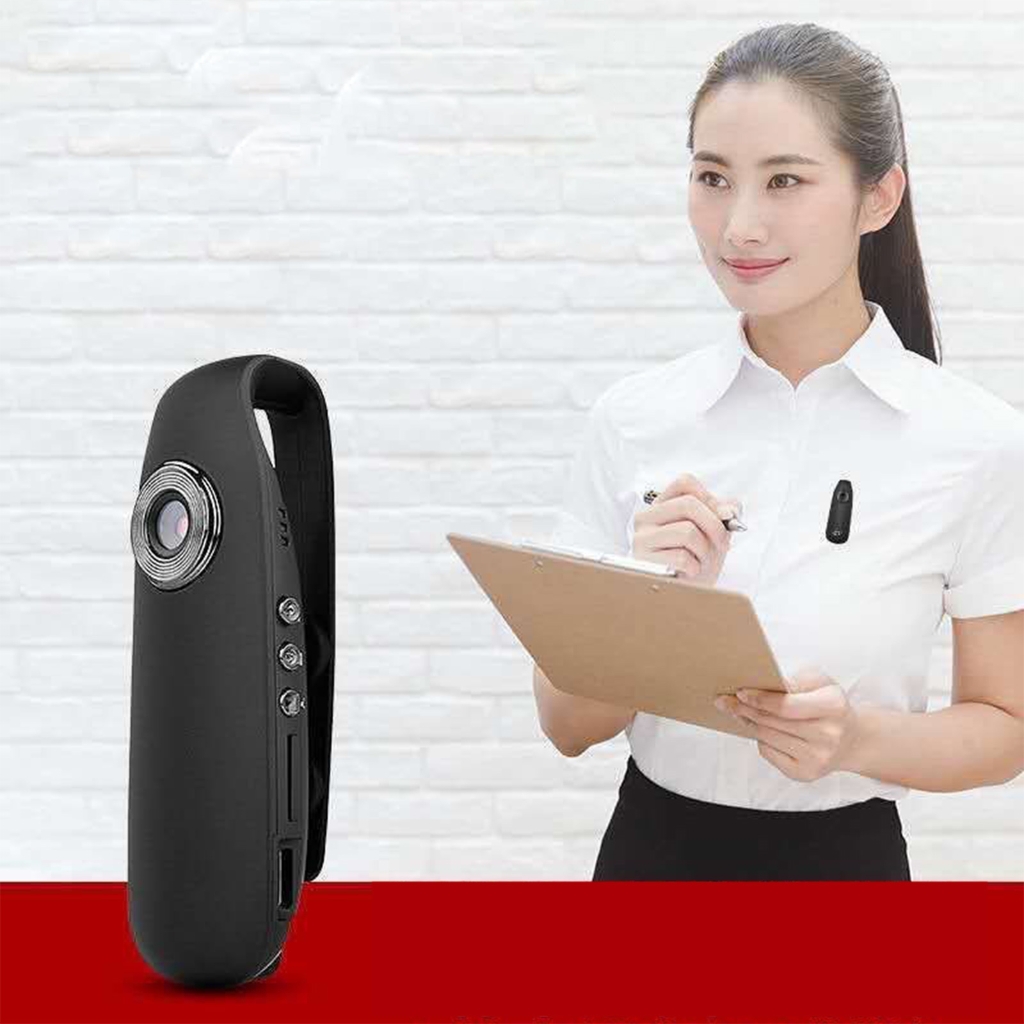 Magnetic Body Camera 1080P Video 130° Wide Angle Cycle Recording for Travel