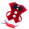 thumbnail image 3 of <p>Dog Harness Leash, Durable Bow Tie Sturdy Pet Vest Traction Rope Set Comfortable Breathable Colorful  For Walking</p>, 3 of 7