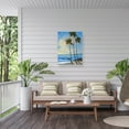 thumbnail image 5 of Tim O'Toole 'Tropical Breeze II' Outdoor Canvas 19x19, 5 of 5