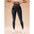 thumbnail image 4 of Multicolor Leopard Print Seamless High-Waist Activewear Leggings 2-Pack, 4 of 15