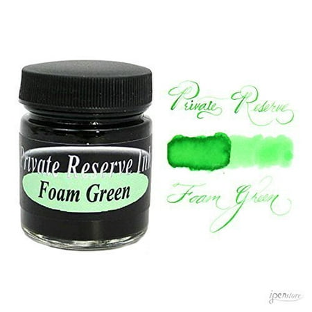 Private Reserve Ink 66ml Bottle Fountain Pen Ink - Foam Green (Best Dark Green Fountain Pen Ink)